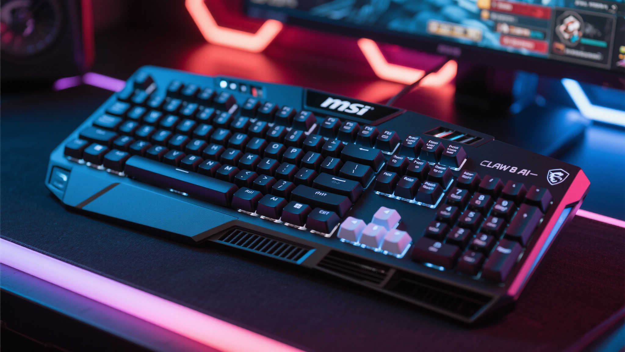 微星Claw 8 AI+极地风暴版掌机震撼登场：焕新配色，硬盘全面升级